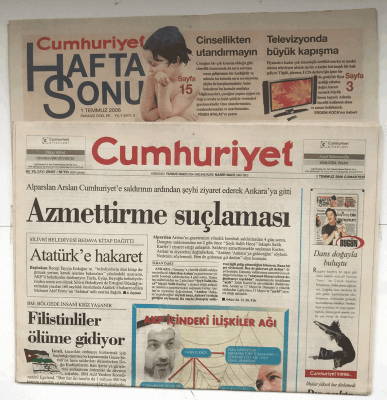 Cumhuriyet Gazetesi Haftasonu Eki İle 1 Temmuz 2006 - Dış Açıkta Rekor 5.4 Milyar Dolar GZ5285 - 1