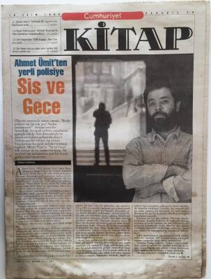 Cumhuriyet Gazetesi Kitap Eki 10 Ekim 1996 - Ahmet Ümitten Yerli Polisiye Sis Ve Gece - GZ16400 - 1