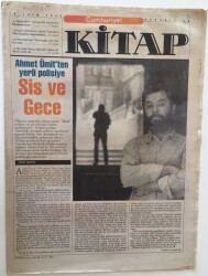 Cumhuriyet Gazetesi Kitap Eki - 10 Ekim 1996 - Ahmet Ümitten Yerli Polisiye Sis Ve Gece - GZ43563 - 2