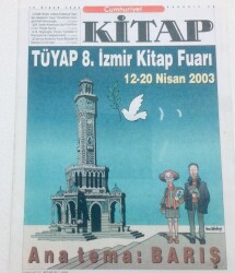 Cumhuriyet Gazetesi Kitap Eki - 10 Nisan 2003 - Ana Tema Barış GZ46464 - 2