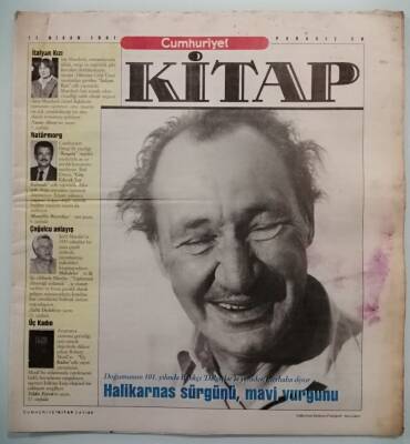 Cumhuriyet Gazetesi Kitap Eki 11 Nisan 1991 Yenilgide Kutsanan Hayat - GZ44301 - 2