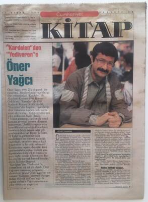 Cumhuriyet Gazetesi Kitap Eki 11 Nisan 1996 - Kardelenden Yediverene Öner Yağcı - GZ16404 - 1