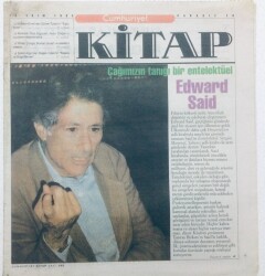 Cumhuriyet Gazetesi Kitap Eki - 12 Ekim 1995 - Çağımızın Tanıdığı Bir Entelektüel Edward Said GZ43482 - 1