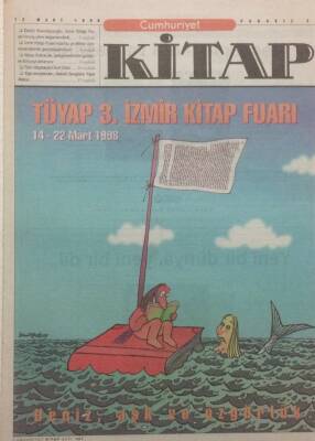 Cumhuriyet Gazetesi Kitap Eki 12 Mart 1998 - Tüyap 3. İzmir Kitap Fuarı GZ51282 - 1