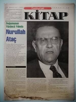 Cumhuriyet Gazetesi Kitap Eki 13 Ağustos 1998 Doğumunun Yüzüncü Yılında -GZ33073 - 1
