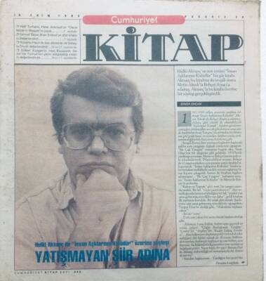 Cumhuriyet Gazetesi Kitap Eki - 13 Ekim 1994 - Tanrısı Olmayan Bir Ermişin Anatomisi GZ43490 - 2