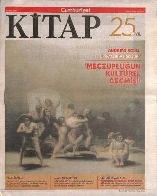 Cumhuriyet Gazetesi Kitap Eki 13 Ekim 2016 - Andrew Scull Meczupluğun Kültürel Geçmişi GZ94957 - 1