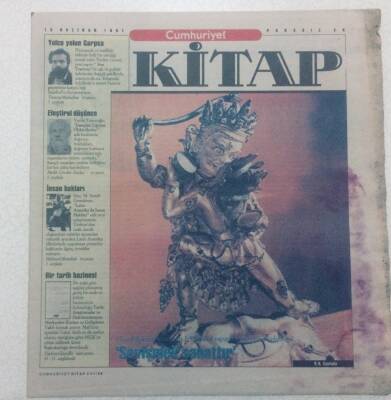 Cumhuriyet Gazetesi Kitap Eki - 13 Haziran 1991 - Sevişmek Sanattır GZ46642 - 1