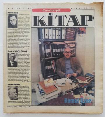 Cumhuriyet Gazetesi Kitap Eki 13 Ocak 1994 -Hesse ve Doğuya Yolculuk-GZ45909 - 2