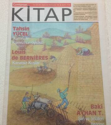 Cumhuriyet Gazetesi Kitap Eki 13 Ocak 2005 - Louis De Bernieres Kanatsız Kuşlar GZ48534 - 1