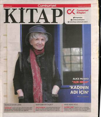 Cumhuriyet Gazetesi Kitap Eki 13 Temmuz 2017 - Alice Munro Kadının Adı İçin GZ94950 - 1