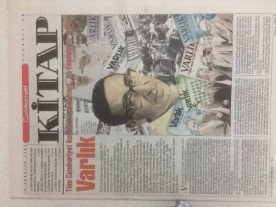 Cumhuriyet Gazetesi Kitap Eki 14 Ağustos 2003 - Varlık Dergisi 70 Yaşında GZ51196 - 1