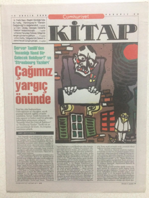 Cumhuriyet Gazetesi Kitap Eki 14 Aralık 2000 - Çağımız Yargıç Önünde GZ23695 - 1