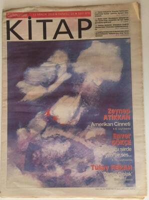 Cumhuriyet Gazetesi Kitap Eki 14 Aralık 2006 - Tülay Ferah Dünya Çıplak , Zeynep Atikan Amerikan Cinneti GZ31261 - 1