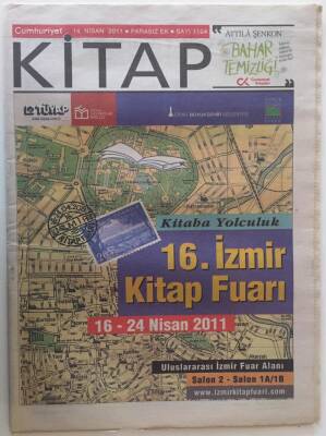 Cumhuriyet Gazetesi Kitap Eki 14 Nisan 2011 - 16. İzmir Kitap Fuarı Kitaba Yolculuk GZ26237 - 1