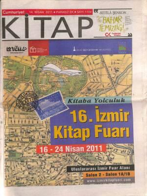 Cumhuriyet Gazetesi Kitap Eki 14 Nisan 2011 - Philip Rothdan Sokaktaki Adam - 16. İzmir Kitap Fuarı GZ94876 - 1