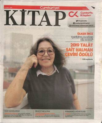 Cumhuriyet Gazetesi Kitap Eki 14 Şubat 2019 - Ülker İnce Çeviriye Adanmış Bir Hayat GZ94567 - 1