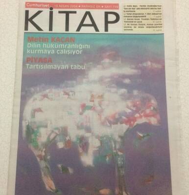 Cumhuriyet Gazetesi Kitap Eki 15 Nisan 2004 - Piyasa Tartışılmayan Tabu GZ48594 - 1