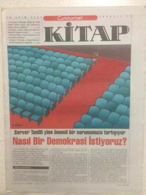 Cumhuriyet Gazetesi Kitap Eki 16 Ekim 2003 - Nasıl Bir Demokrasi İstiyoruz? GZ23688 - 1