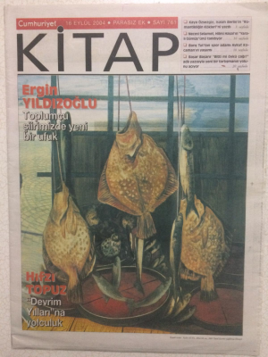Cumhuriyet Gazetesi Kitap Eki 16 Eylül 2004 - Hıfzı Topuz Devrim Yıllarına Yolculuk GZ27343 - 1