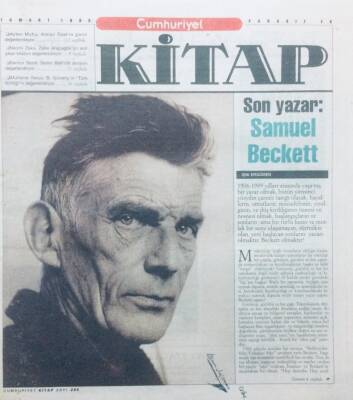 Cumhuriyet Gazetesi Kitap Eki - 16 Mart 1995 - Son Yazar Samuel Beckett GZ43498 - 1