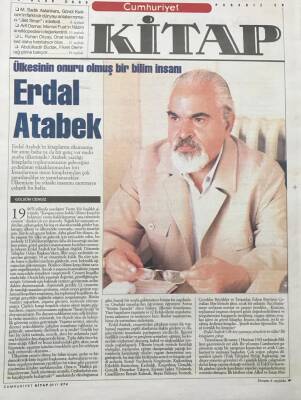 Cumhuriyet Gazetesi Kitap Eki 16 Ocak 2003 Sayı674 -Ülkesinin Onuru Olmuş Bir Bilim Adamı Erdal Ataberk GZ30594 - 1