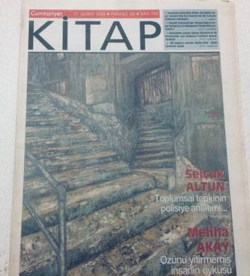 Cumhuriyet Gazetesi Kitap Eki 17 Şubat 2005 - Selçuk Altun Toplumsal Tepkinin Polisiye Anlatımı GZ47572 - 1