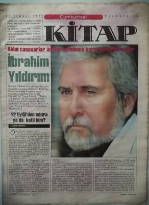 Cumhuriyet Gazetesi Kitap Eki 17 Temmuz 2003 Şiir Yürümeli Ki Anadil Yürüsün -GZ33074 - 1