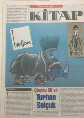 Cumhuriyet Gazetesi Kitap Eki 18 Aralık 2003 - Çizgide 60 Yıl Turhan Selçuk GZ51275 - 1