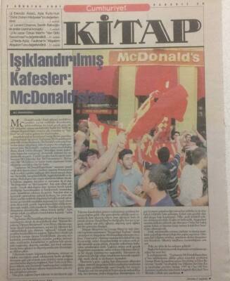 Cumhuriyet Gazetesi Kitap Eki 2 Ağustos 2001 - Ayla Kutlu,Kuyular Sessiz Kızların Kuyuları GZ34967 - 1