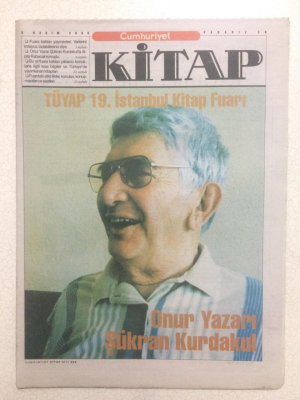 Cumhuriyet Gazetesi Kitap Eki 2 Kasım 2000 - Onur Yazarı Şükran Kurdakul GZ23700 - 1