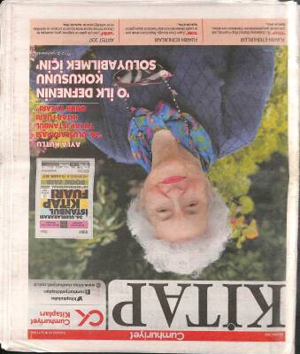 Cumhuriyet Gazetesi Kitap Eki 2 Kasım 2017 - Ayla Kutlu 36. Uluslararası TÜYAP İstanbul Kitap Fuarı Onur Yazarı GZ94923 - 1