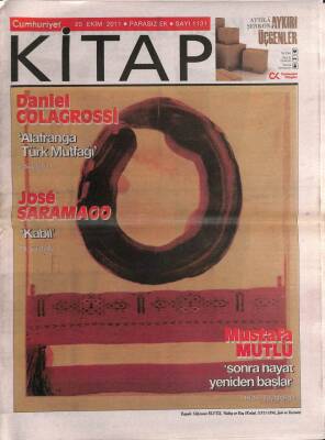 Cumhuriyet Gazetesi Kitap Eki 20 Ekim 2011 - Dallanıp Budaklanan Bir Ağaç Artun Ünsal - Daniel Colagrossi Alafranga Türk Mutfağı GZ94987 - 1