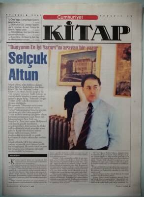 Cumhuriyet Gazetesi Kitap Eki 21 Kasım 2002 Dünyanın En İyi Yazarını Arayan Bir Yazar -GZ37148 - 1