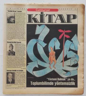 Cumhuriyet Gazetesi Kitap Eki 21 Nisan 1994 -Georges Bataille ve Erotizm-GZ45936 - 2