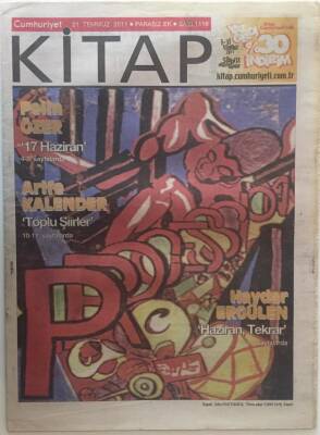 Cumhuriyet Gazetesi Kitap Eki 21 Temmuz 2011 - Arife Kalender Toplu Şiirler GZ26234 - 1