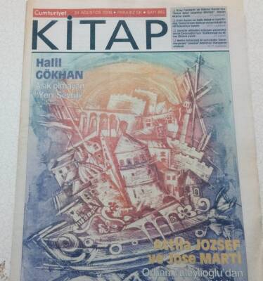 Cumhuriyet Gazetesi Kitap Eki 24 Ağustos 2006 - Halil Gökhan Aşık Olmayan Yeni Sevgili GZ47575 - 1