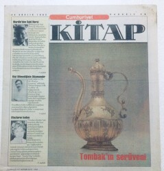 Cumhuriyet Gazetesi Kitap Eki - 24 Aralık 1992 - Tombakın Serüveni GZ46482 - 2