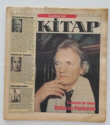 Cumhuriyet Gazetesi Kitap Eki 24 Mart 1994 -Ülkemizde Bir Konuk Radovan Pavlovski-GZ45933 - 1