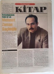 Cumhuriyet Gazetesi Kitap Eki 24 Temmuz 1997 - Öykücülüğümüzün Özgün Bir Adı Mehmet Zaman Saçlıoğlu GZ16606 - 1