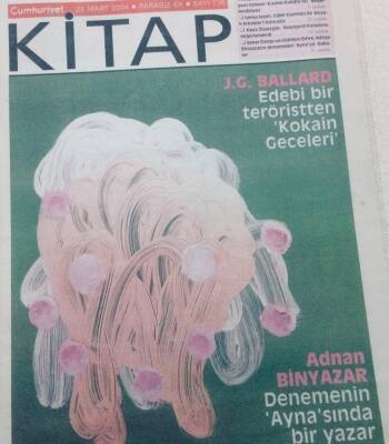 Cumhuriyet Gazetesi Kitap Eki 25 Mart 2004 - Adnan Binyazar Denemenin Aynasında GZ47608 - 1