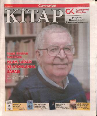 Cumhuriyet Gazetesi Kitap Eki 25 Nisan 2019 - A. Emin Yalmanın Savaş Tanıklığı - Taner Timurun Yeni Kitabı GZ124861 - 1