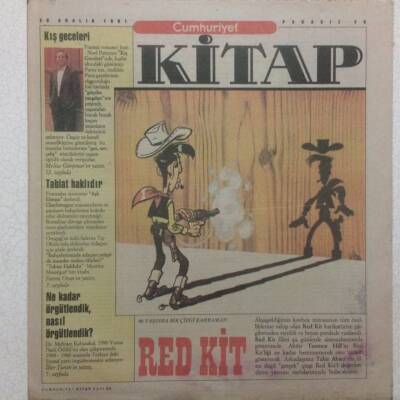 Cumhuriyet Gazetesi Kitap Eki 26 Aralık 1991 - 46 Yaşında Bir Kahraman Red Kit GZ51298 - 1