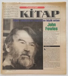 Cumhuriyet Gazetesi Kitap Eki 26 Ekim 1995-İngiliz Edebiyatının Yaşayan En Büyük UstasıJohn Fowles GZ45919 - 1