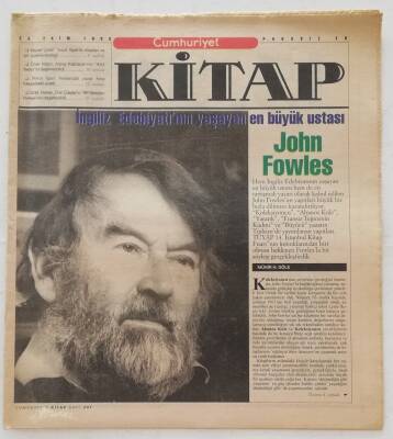 Cumhuriyet Gazetesi Kitap Eki 26 Ekim 1995-İngiliz Edebiyatının Yaşayan En Büyük UstasıJohn Fowles GZ45919 - 1