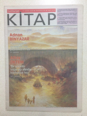 Cumhuriyet Gazetesi Kitap Eki 27 Ekim 2005 - Altay Öktem,Bir Görüntü Sağanağı Altında Kaybolduk Hep GZ23711 - 1