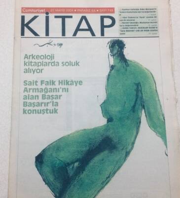 Cumhuriyet Gazetesi Kitap Eki 27 Mayıs 2004 - Arkeoloji Kitaplarda Soluk Alıyor GZ47582 - 1