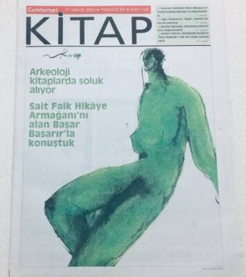 Cumhuriyet Gazetesi Kitap Eki - 27 Mayıs 2004 - Arkeoloji Kitaplarda Soluk Arıyor GZ46483 - 2