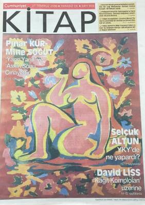 Cumhuriyet Gazetesi Kitap Eki 27 Temmuz 2006 -Devrini Mizah Penceresinden Seyretmiş Bir Çağ Hikayecisi Osman Cemil Kaygılı GZ30806 - 1