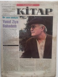 Cumhuriyet Gazetesi Kitap Eki 28 Ağustos 1996 - Bir Yazın Emekçisi Yusuf Ziya Bahadınlı - GZ16403 - 2